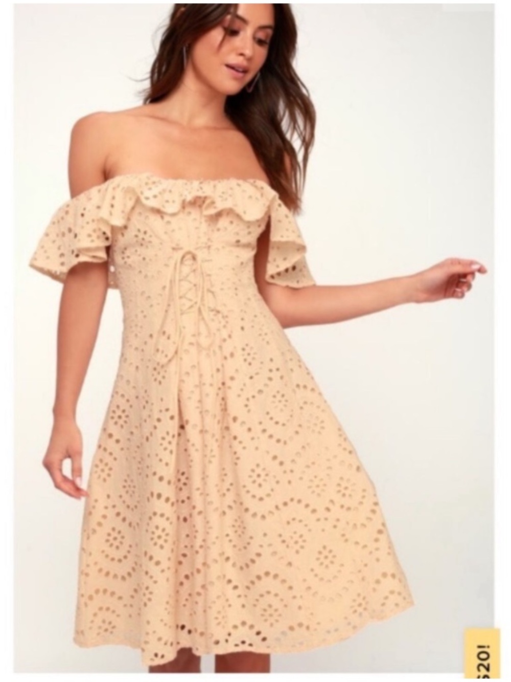 New ASTR crochet dress